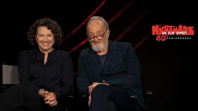 Heather Langenkamp and Robert Englund Reunion – A NIGHTMARE ON ELM STREET Interview